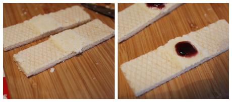 Halloween: cerotti di wafer insanguinati Halloween: cerotti di wafer insanguinati