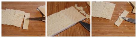 Halloween: cerotti di wafer insanguinati Halloween: cerotti di wafer insanguinati
