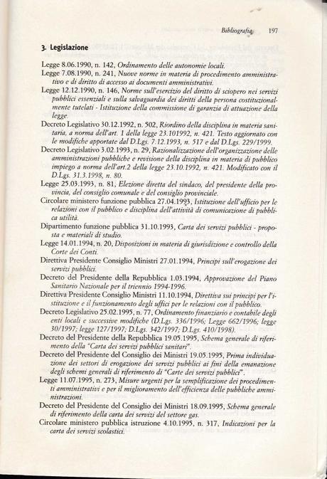 Legislazione in tema di CARTE DEI SERVIZI dal 1990 al 2001 (gli anni in cui sono state definite), Tratta dal libro: FERRARIO PAOLO, BIANCHI MARISA, QUAIA LUCIANA, La qualità nei servizi socio – sanitari. Processi di costruzione della CARTA DEI SERVIZI... Legislazione in tema di CARTE DEI SERVIZI dal 1990 al 2001 (gli anni in cui sono state definite), Tratta dal libro: FERRARIO PAOLO, BIANCHI MARISA, QUAIA LUCIANA, La qualità nei servizi socio – sanitari. Processi di costruzione della CARTA DEI SERVIZI...