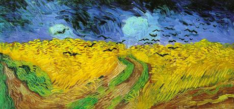 Campo di grano con corvi, Vincent van Gogh Campo di grano con corvi, Vincent van Gogh