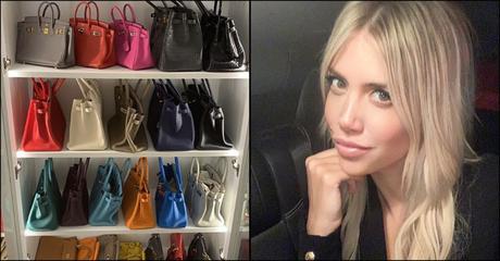 Wanda Nara mostra il guardaroba rinnovato: borse Hermes e lusso a profusione Wanda Nara mostra il guardaroba rinnovato: borse Hermes e lusso a profusione
