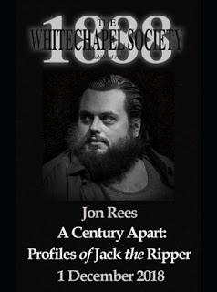 Whitechapel Society 1888 presents Jon Rees Whitechapel Society 1888 presents Jon Rees