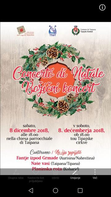 Natale-Božič in Benecia Natale-Božič in Benecia