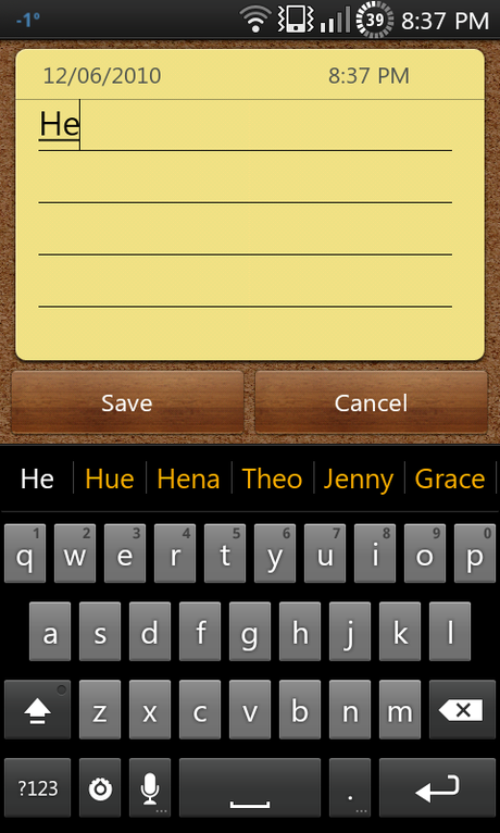 sc20101206203735 Gingerbread, tastiera alternativa per Smart Keyboard