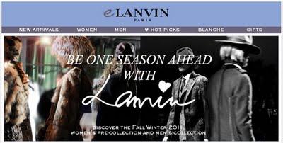 Lanvin Fall/winter 2011 pre-collection...