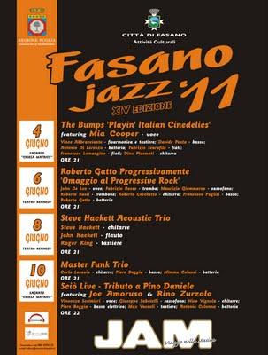 Chi va con lo Zoppo... non perde MASTER FUNK TRIO e SCIO' LIVE al Fasano Jazz 2011!