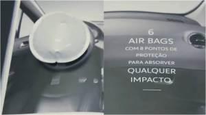 L’airbag su carta stampata di Peugeot