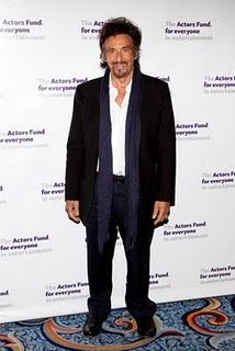 Al Pacino in Dolce & Gabbana a 'The Actors Fund Event' New York