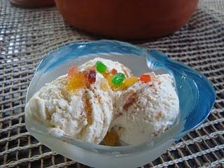 Gelato alla cassata siciliana