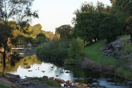 Tardo pomeriggio a Coburg Lake