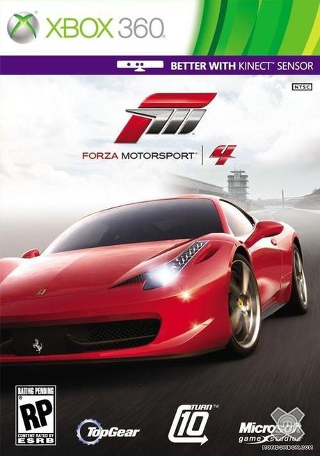 Forza Motorsport 4: copertina ufficiale