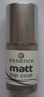 Essence matt top coat