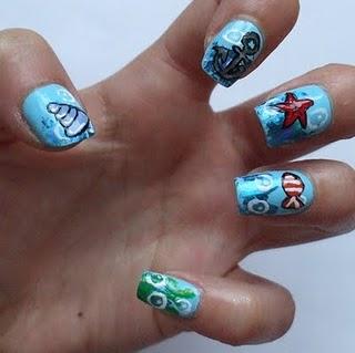 Under the sea nail