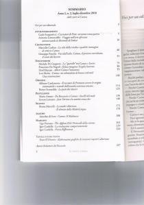 Clicca sull'immagine per ingrandire e leggere l'indice de IL PIEDE E L'ORMA n.2