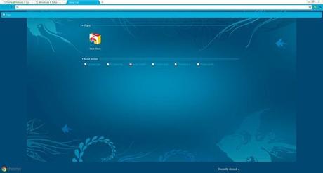 Tema di Windows 8 su Chrome