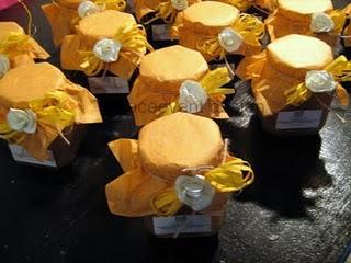 Giallo e Arancio per le bomboniere BIO Giallo e Arancio per le bomboniere BIO