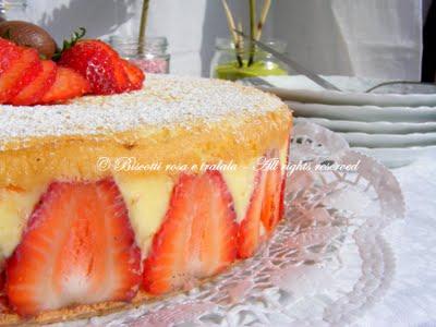 Le fraisier e i colori pastello