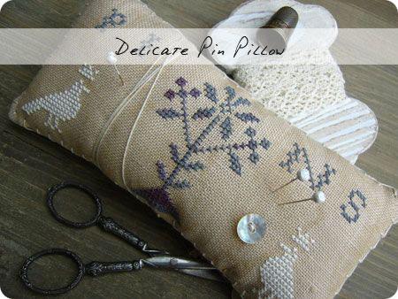 Delicate Pin Pillow