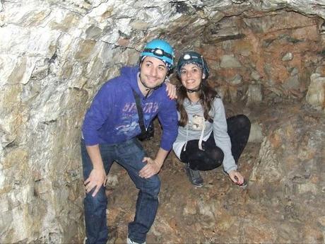 Speleologi in azione