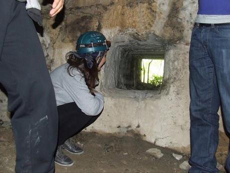 Speleologi in azione