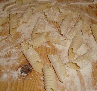 I garganelli.