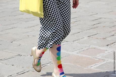 In the Street...Squared & Colored dots...La Biennale di Venezia...ILLUMINATIONS..., Venice