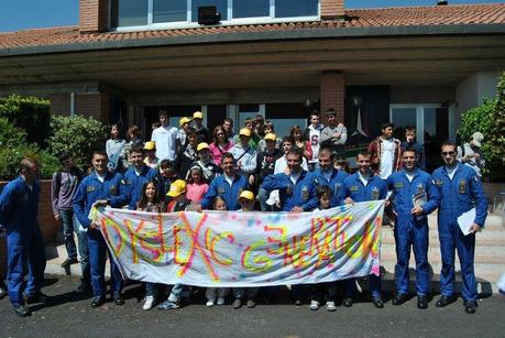 ALI PER VOLARE, ALI PER LEGGERE. LE FRECCE TRICOLORI INCONTRANO I RAGAZZI DISLESSICI