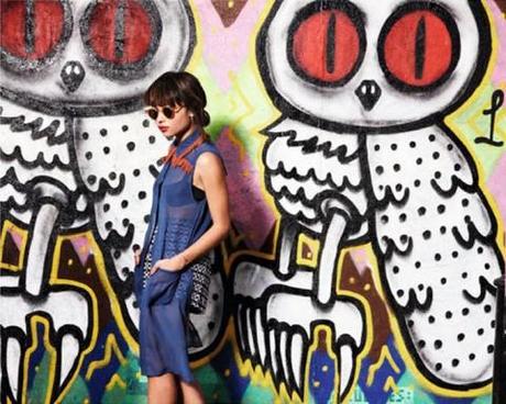 Cover Girl// Zoë Kravitz on Asos July 2011