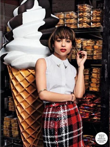 Cover Girl// Zoë Kravitz on Asos July 2011