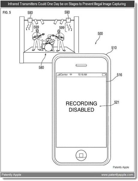 Nuovo brevetto in casa Apple “ricevere informazioni dalla fotocamera”