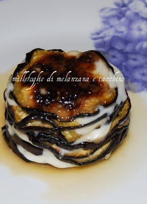 Millefoglie di melanzane e tacchino