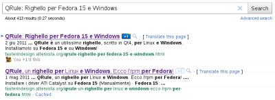 Ricerca su Google