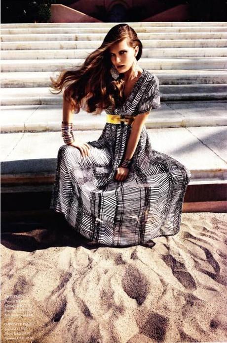 Editorial// Alla Kostromicheva for H&M; Magazine Summer 2011