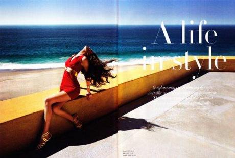 Editorial// Alla Kostromicheva for H&M; Magazine Summer 2011