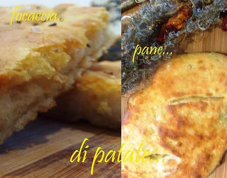 Pane e focaccia di patate :si, ma con pasta madre!