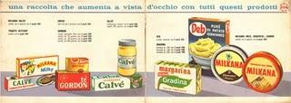 (1963) pubblicità - VAN DER BERGH (VDB) (catalogo punti)