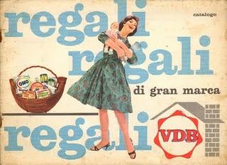 (1963) pubblicità - VAN DER BERGH (VDB) (catalogo punti)