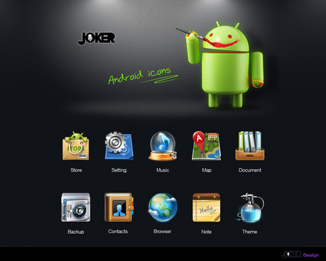 androidicons by joker2011 d3hhol8 10 Bellissime icone per smartphone Android   Icon Pack #6