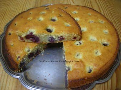 Torta di Ciliege con Mandorle