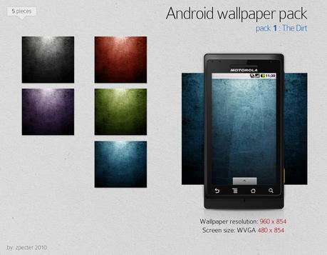 android wallpaper pack 01 by zpecter d2x97d9 Android Wallpaper Pack #1, The Dirt