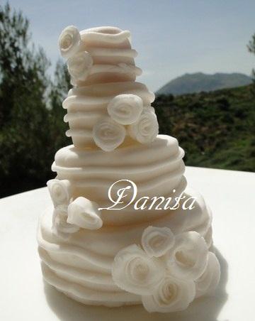 Mini wedding cake romantici