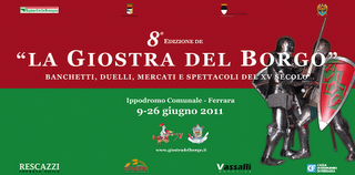 LA GIOSTRA DEL BORGO... a FERRARA!