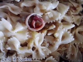 pasta con melanzane e acciughe al tartufo