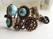 Cuoio, turchese rame