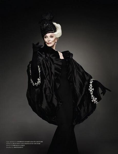 CARMEN DELL'OREFICE, ICONA DELLA MODA, COMPIE 80 ANNI