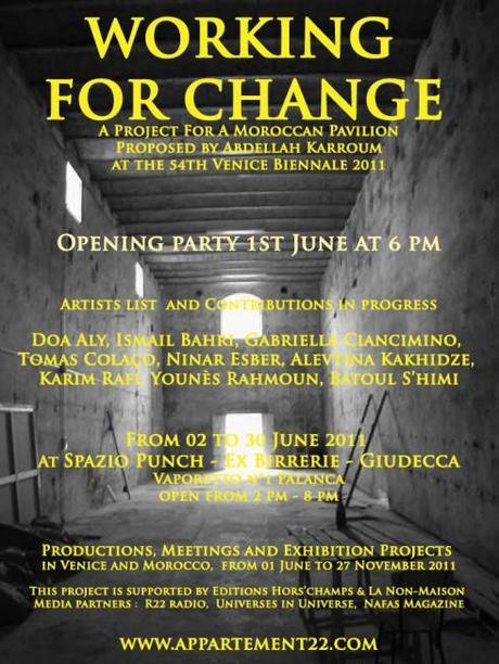 “Working for Change”: il Marocco alla Biennale di Venezia.