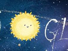 doodle Google sciame meteorico delle Geminidi