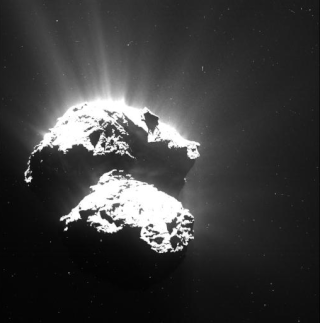 La cometa di Rosetta scioccata dal Sole La cometa di Rosetta scioccata dal Sole