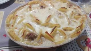 Tortino di patate e polpette Tortino di patate e polpette