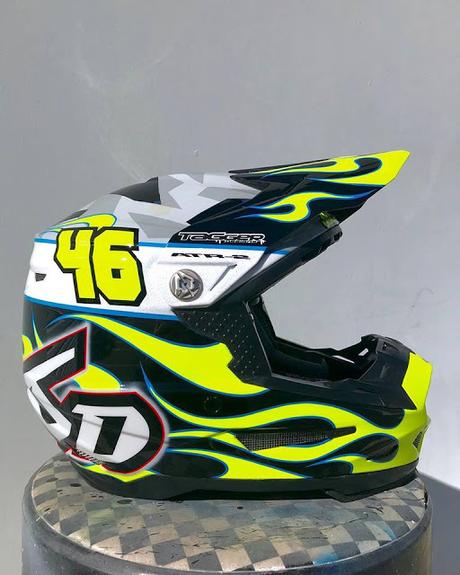 6D Helmets ATR-2 J.Hill 2019 by Tagger Designs 6D Helmets ATR-2 J.Hill 2019 by Tagger Designs